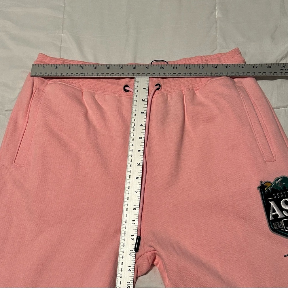 Pro Standard 2023 SEATTLE MARINERS All Star Jogger Sweatpant L Pink Baseball MLB - Picture 11 of 14